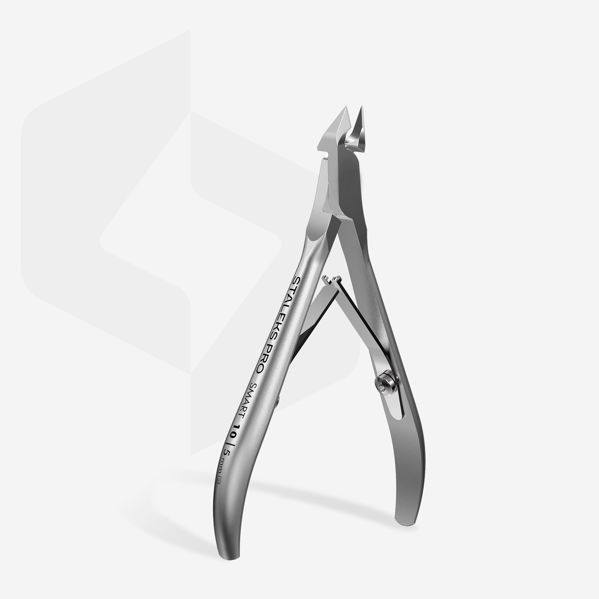 Професионални клещи за кожички Staleks Smart 10-5 с остриета 5 мм, инструмент 10,5 см