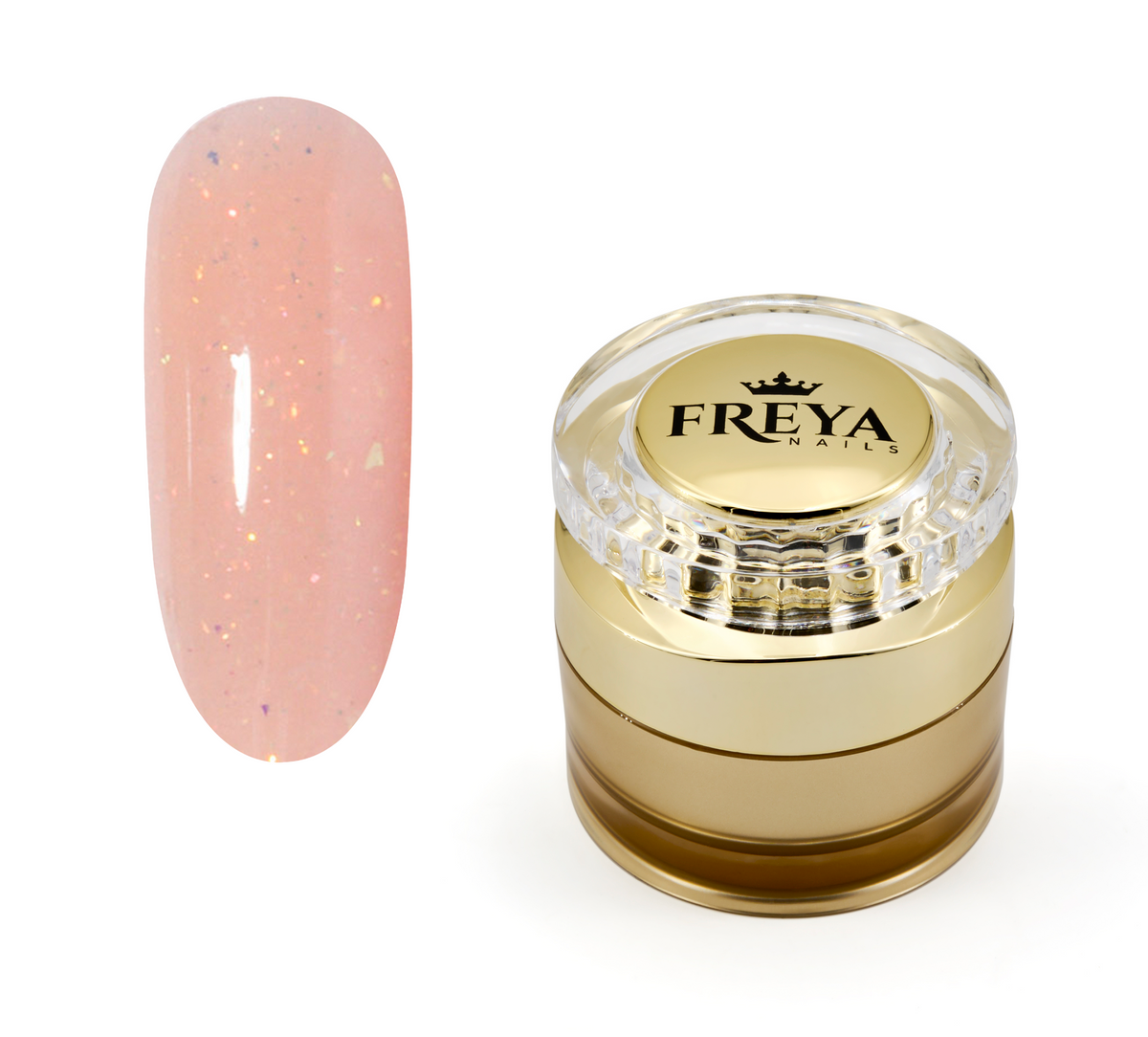 Brocade Builder Gel 03 - Tropical Peach 15ml | TPO free, професионален гел за изграждане на нокти | Поръчай от FREYA Nails