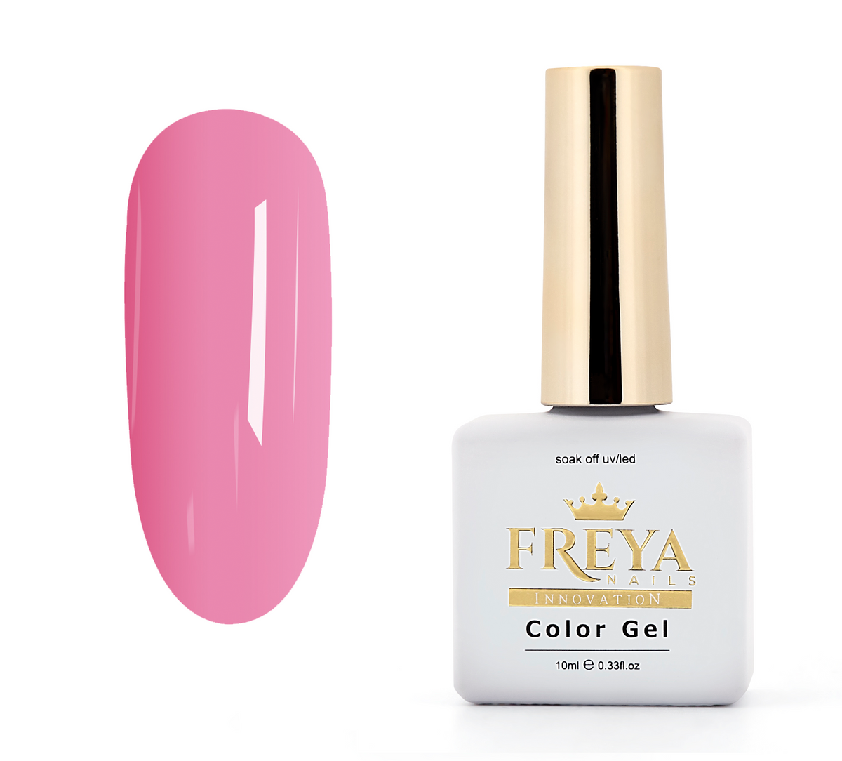 Гел лак 589 от Freya Nails, професионален лак с висока пигментация за перфектен маникюр, TPO free, лесно нанасяне | Поръчай от FREYA Nails