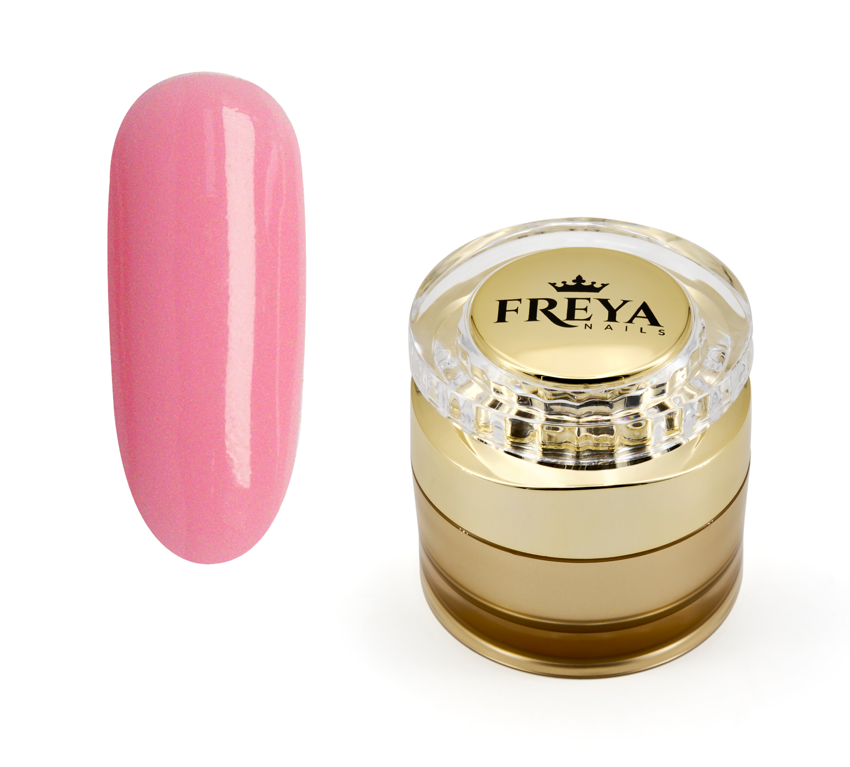 Lemmy Builder Gel 07 - Persian Pink 15ml with its creamy texture and vibrant hue, perfect for nail strengthening and salon lengths.