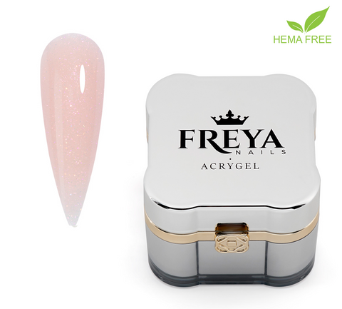 Shimmer Acrygel 02 | Гел лак HEMA free за маникюр, акригел за професионални резултати | Поръчай от FREYA Nails