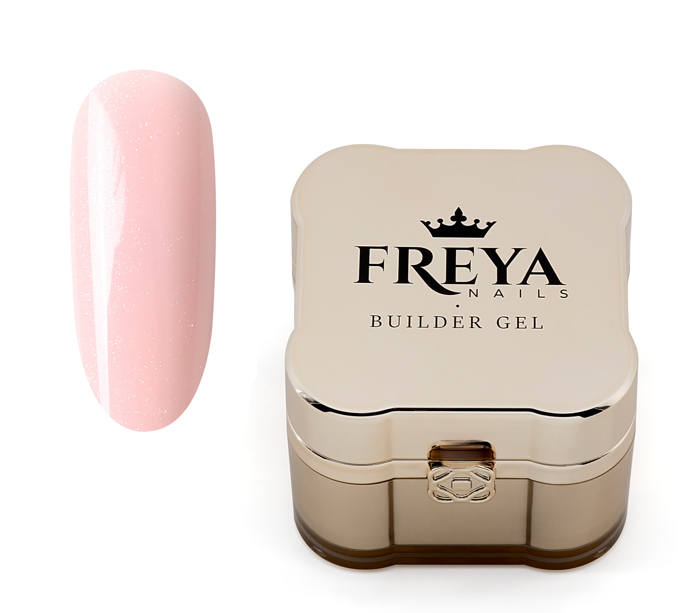 Shimmer Builder Gel 01 - Akoya, гел лак за маникюр, професионален изграждащ гел, качествени гел лакове | Поръчай от FREYA Nails