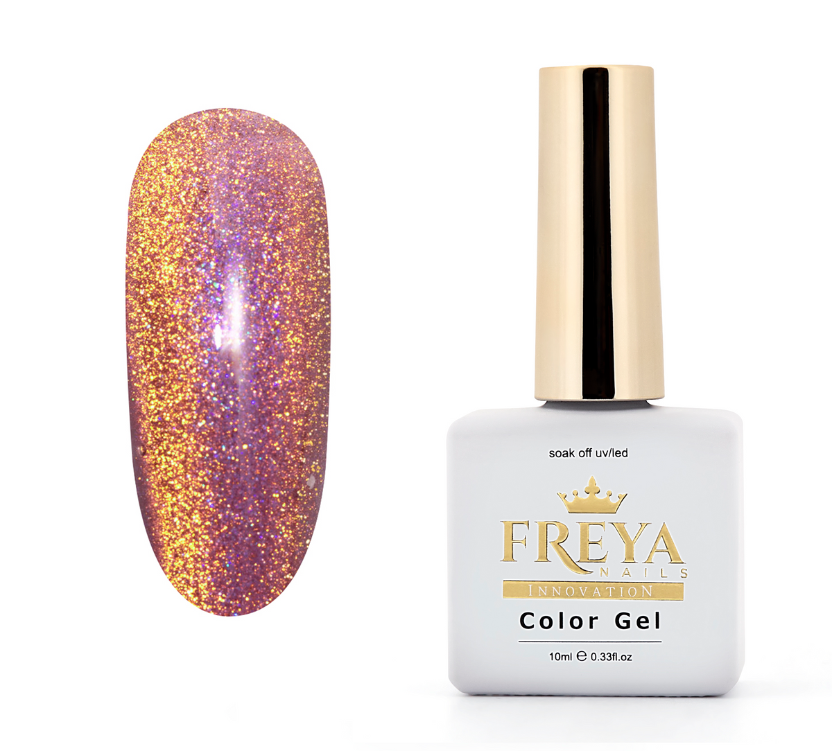 Гел лак Sunshine Cat Eye 08 - гел лакове професионални за маникюр с ефект топ цена | Поръчай от FREYA Nails