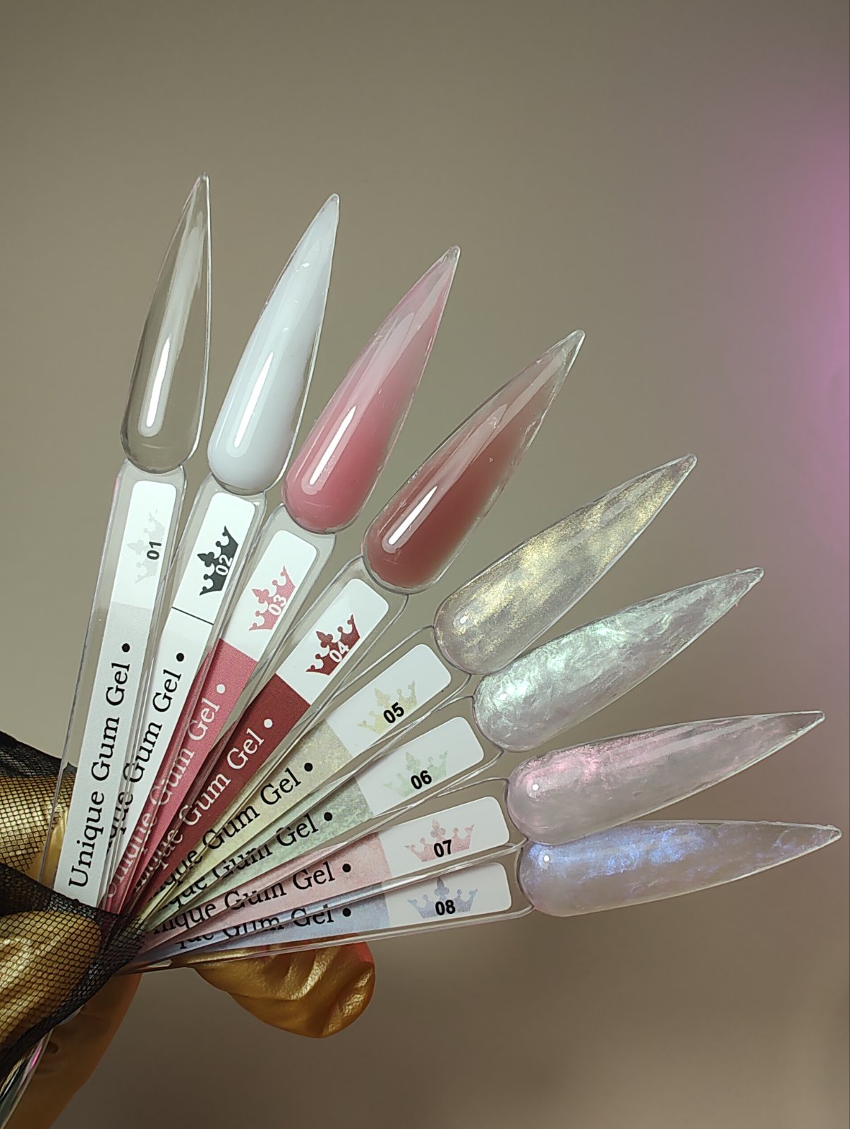 Unique Gum Gel 01 - Clear | TPO free професионални гел лакове за салони, маникюр 2025 | Поръчай от FREYA Nails